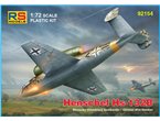 RS Models 1:72 Henschel Hs-132 B z silnikiem Jumo004