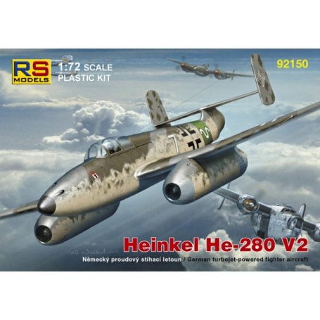 RS MODELS 92150 HEINKEL HE-280 JUM