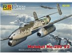 RS Models 1:72 Heinkel He-280 z silnikiem Jumo 004