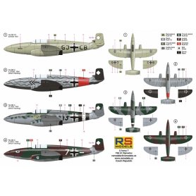 RS Models 1:72 He-280 with HeS engine