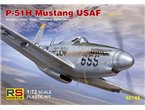 RS Models 1:72 North American P-51H Mustang USAF - AMERICAN FIGHTER PLANE 