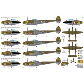 RS Model 1:72 P-38 E Lightning