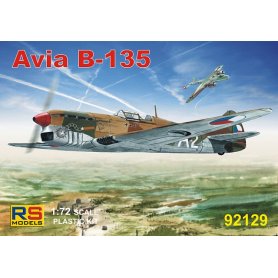 RS MODELS 92129 AVIA B-135 BULGARIA