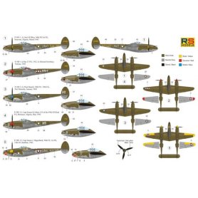 RS Models 1:72 P-38 F Lightning