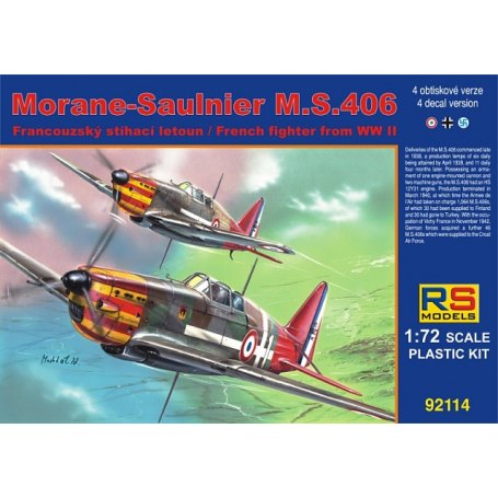 RS MODELS 92114 MORANE-SAULNIER 406