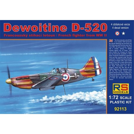 RS MODELS 92113 DEWOITINE D-520 VIC