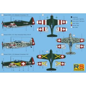 RS Models 1:72 Morane D-3801