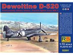 RS Models 1:72 Dewoitine D.520 / BULGARIA 