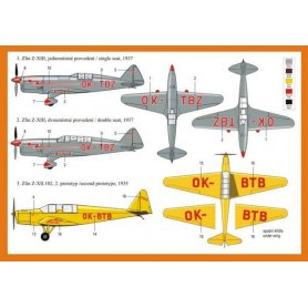RS Models 1:72 Zlin Z-XIII