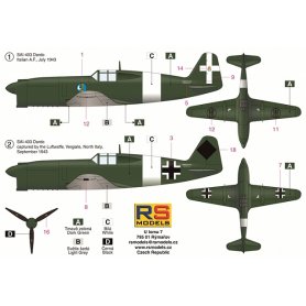 RS Models 1:72 Ambrosini SAI 403 Dardo