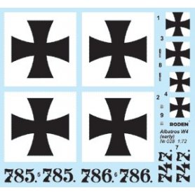 Roden 1:72 Albatros W4 early