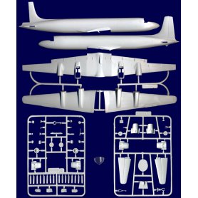Roden 1:144 DC-7C KLM Royal Dutch Airlines