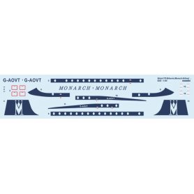 Roden 1:144 Bristol 175 Britannia Monarch Airlines
