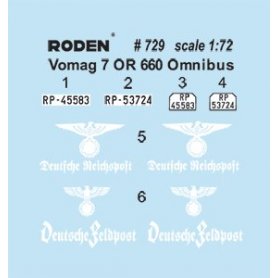 Roden 1:72 Vomag Omnibus 7 OR 660