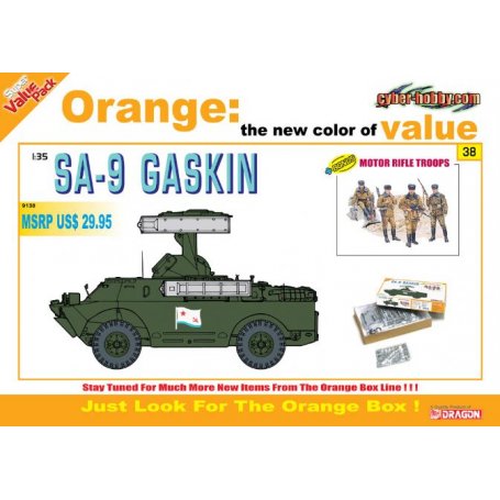 D9138 1:35 SA-9 GASKIN+MOTOR RIFLE TROOP (CH)