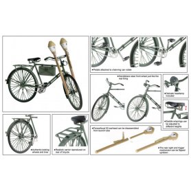 Dragon 1:6 German Bicycle w/Panzerfaust 60