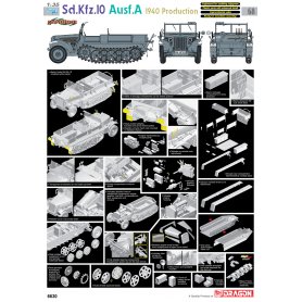 Dragon 1:35 Sd.Kfz.10 Ausf.A 1940 production