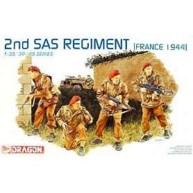 D6199 1:35 2ND SAS REGIMENT (FRANCE 1944)