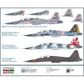 Italeri 1:72 F-5 F Tiger II Twin Seater