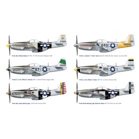 Italeri 1:48 P-51 D/K Pacific Aces