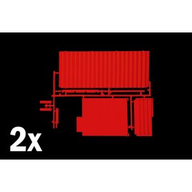 Italeri 1:24 Tecnokar 20 Contener Trailer