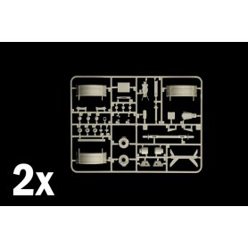 Italeri 1:24 Tecnokar 20 Contener Trailer