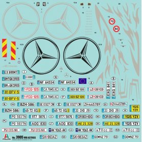 Italeri 1:24 Mercedes Benz Actros MP Gigaspace