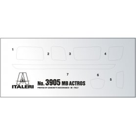 Italeri 1:24 Mercedes Benz Actros MP Gigaspace
