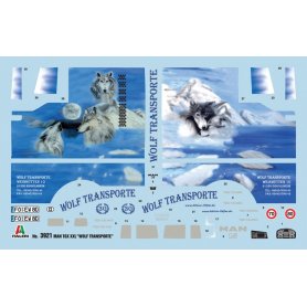 Italeri 1:24 Man TGX XXL Wolf Transporte
