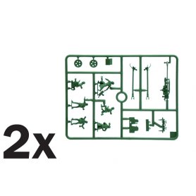 Ialeri 1:72 ZIS 3 AT gun with sevants