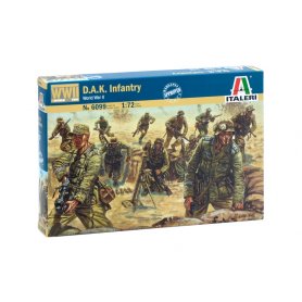Italeri 1:72 WWII D.A.K infantry