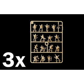 Italeri 1:72 WWII D.A.K infantry