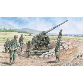 Italeri 6122 1:72 WWII Italian 90/53 Gun w/crew