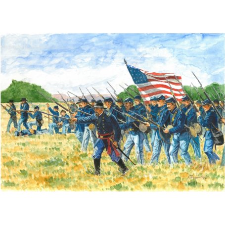 Italeri 6177 1/72 Union Infantry (Amer.Civil War) 