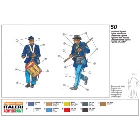 Italeri 1:72 Union Infantry American Civil War