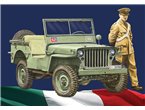 Italeri 1:24 Willys Jeep 1/4 Ton 4x4 Arma dei carabinieri