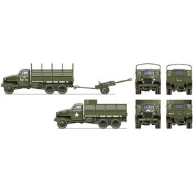 Italeri 1:35 Lend Lease US truck w/ZIS-3 gun