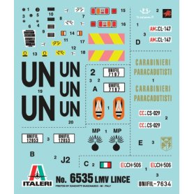 Italeri 1:35 LMV Lince United Nations