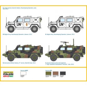 Italeri 1:35 LMV Lince United Nations