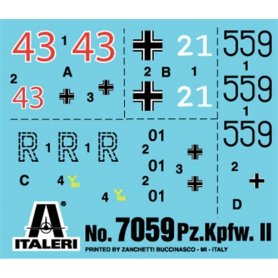 Italeri 1:72 Pz.Kpfw. II Ausf.F