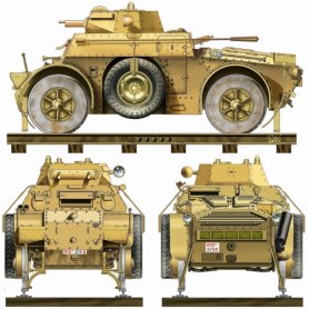 Italeri 1:72 Autoblinda AB 40 Ferroviaria