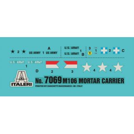 Italeri 1:72 M106 Mortar carrier