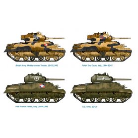 Italeri 1:72 M4A2 Sherman III