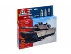 Italeri 1:72 M1 Abrams - MODEL SET - w/paints 