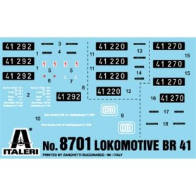 ITALERI 8701 LOKOMOTIVE BE41 1/87