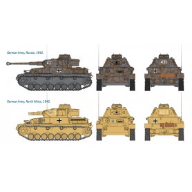 Italeri 1:72 Pz.Kpfw. IV Ausf. F1/F2