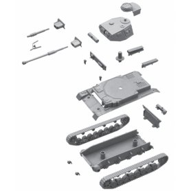 Italeri 1:72 Pz.Kpfw. IV Ausf. F1/F2