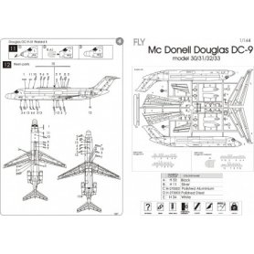 Fly 1:144 DC 9-32 UN Organisation
