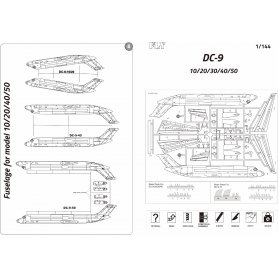 Fly 1:144 DC 9-30 Kuwait Air Force