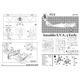 Fly 1:48 Ansaldo S.V.A. 5 Internacional